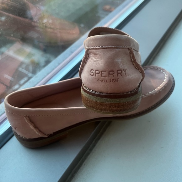 Women's Seaport Penny Leather Loafer Pale Pink - Picture 3 of 3